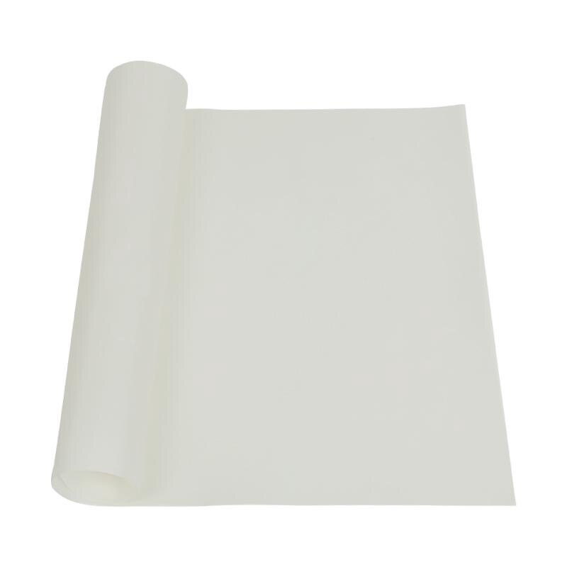 Non-stick Baking Tarpaulin Baking Tray Reusable High Temperature Resistant Oil Paper Oven Baking Mat Easy To Clean Barbecue Mat: white
