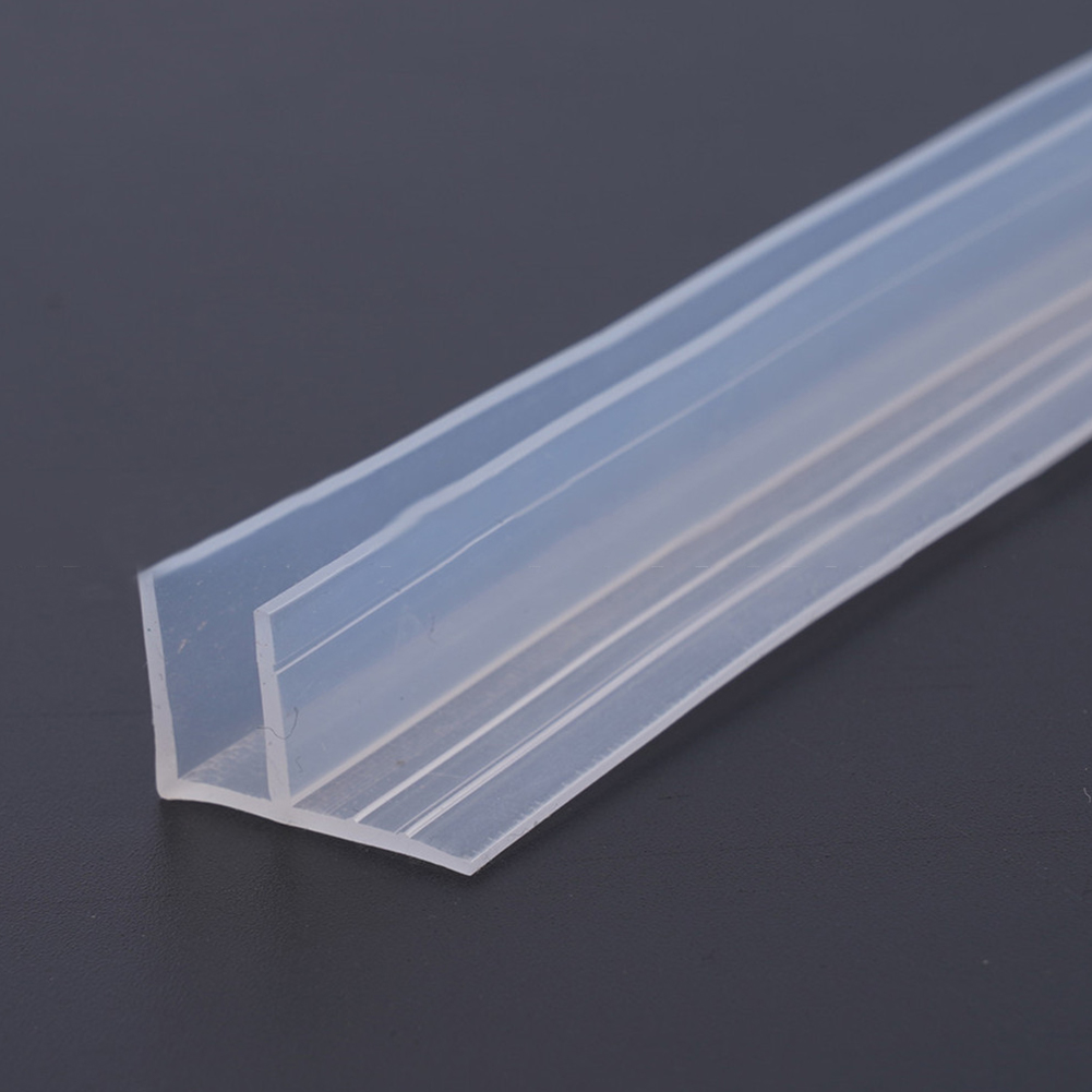 F Typ transparentes Gummi glas wasserdichter warmer Dichtung streifen Balkon Badezimmer tür und Fenster dichtung streifen für 6mm Glas