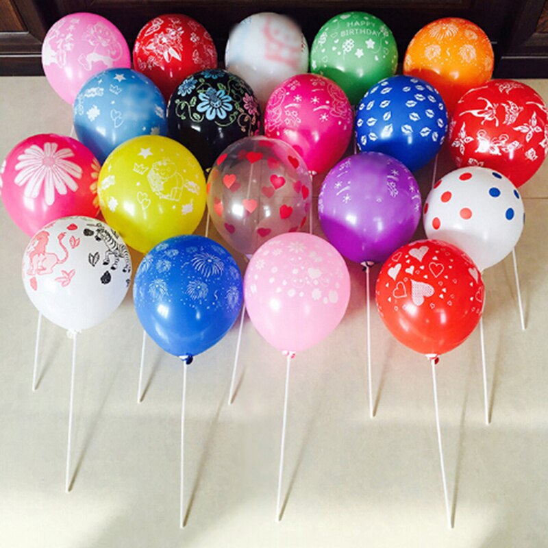 Toyzhijia 10 stuks latex bedrukte ballonnen feest bruiloft verjaardag kinderspeelgoed 12 inch