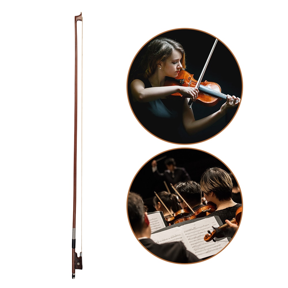 Strijkstok Straight Palissander Jujube Kikker Arbor Paardenhaar Viool Accessoires Arco Para Violino Madera 4/4 Violino Boog