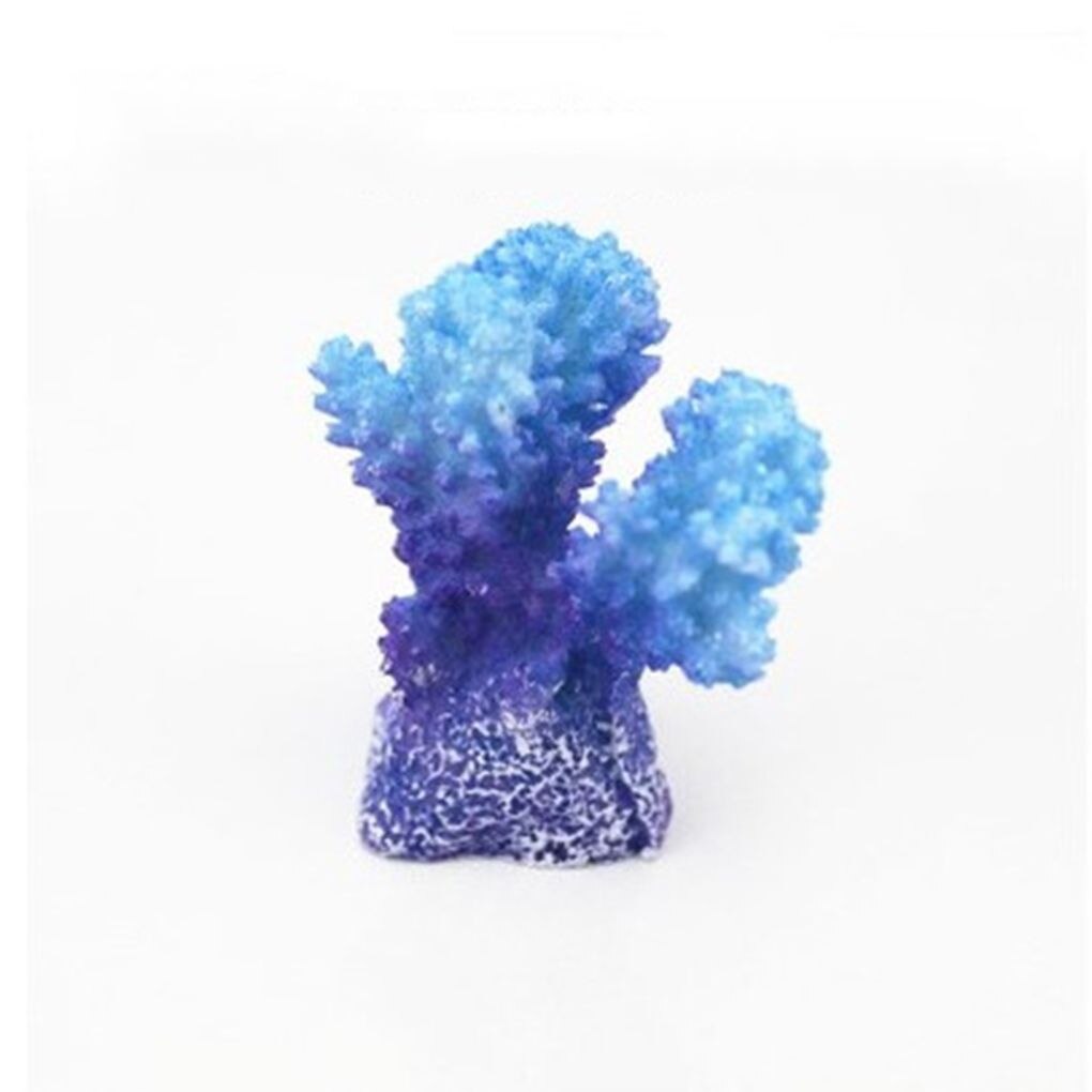 1pcs Green Resin Coral Starfish Decorative Landscaping Aquarium Fish Tank Decorative: 5