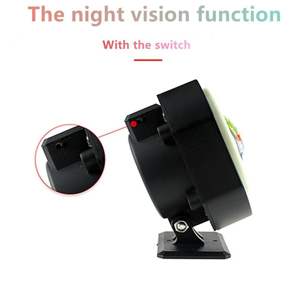 AOutdoor Luminous Slope Meter LED Car Compass Angle Slope Meter Balancer Measure Equipment for Auto Car Vehicle Boat Tourism