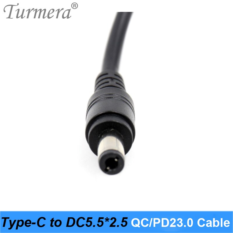 Déclencheur PD QC3.0 20V pour alimentation PD type-c à cc 5.5*2.5mm câble pour batterie externe de charge à TS100 fer à souder et ordinateur portable