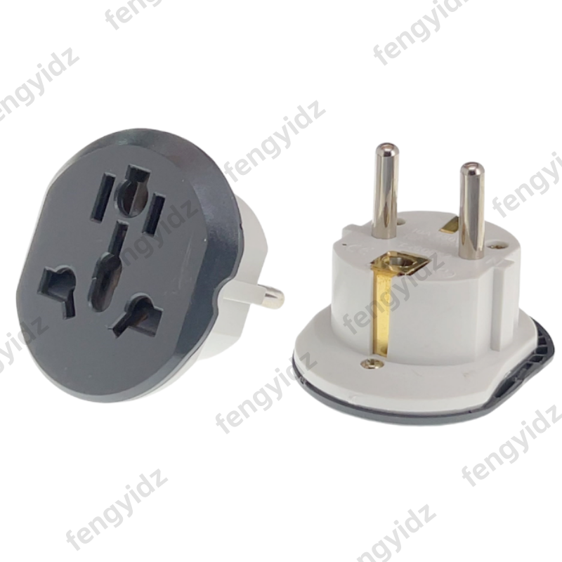 EU Plug Adapter AU UK US To EU Euro Plug Adapter Converter European Travel Adapter Australia USA CN to EU Electric Socket Outlet
