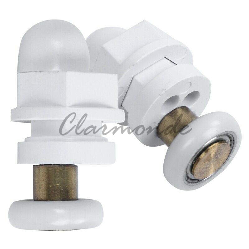 8 x Douche Deur VERVANGING Runner Wielen Voor Rollen 19mm, 23mm, 25mm & 27mm