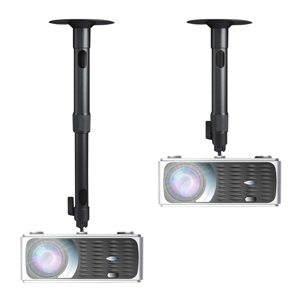 UNIC Universal 6mm Interface Adjustable Projector Ceiling Mount Stand Wall Projector Bracket Mount For DLP LCD Projector 5KG Max