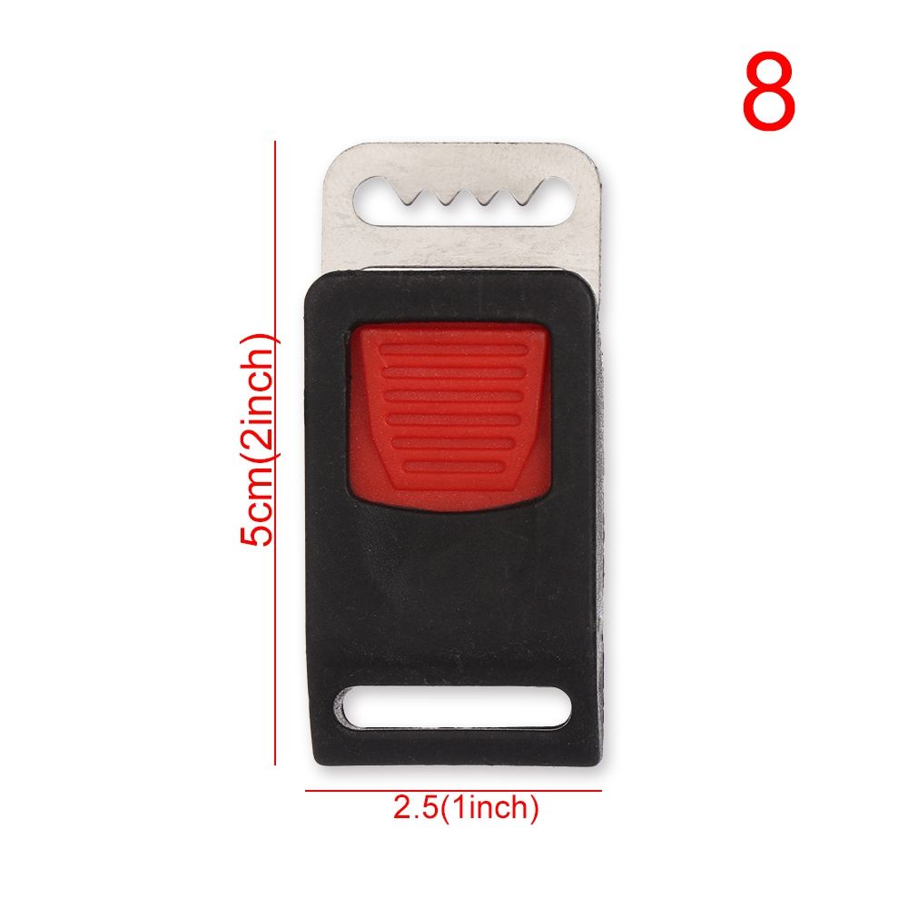 ABS Outdoor Motor Bike Accessories Bicycle Helmets Buckle Speed Sewing Clip Flexible Clips Motorcycle Helmet Buckles: Dark Grey