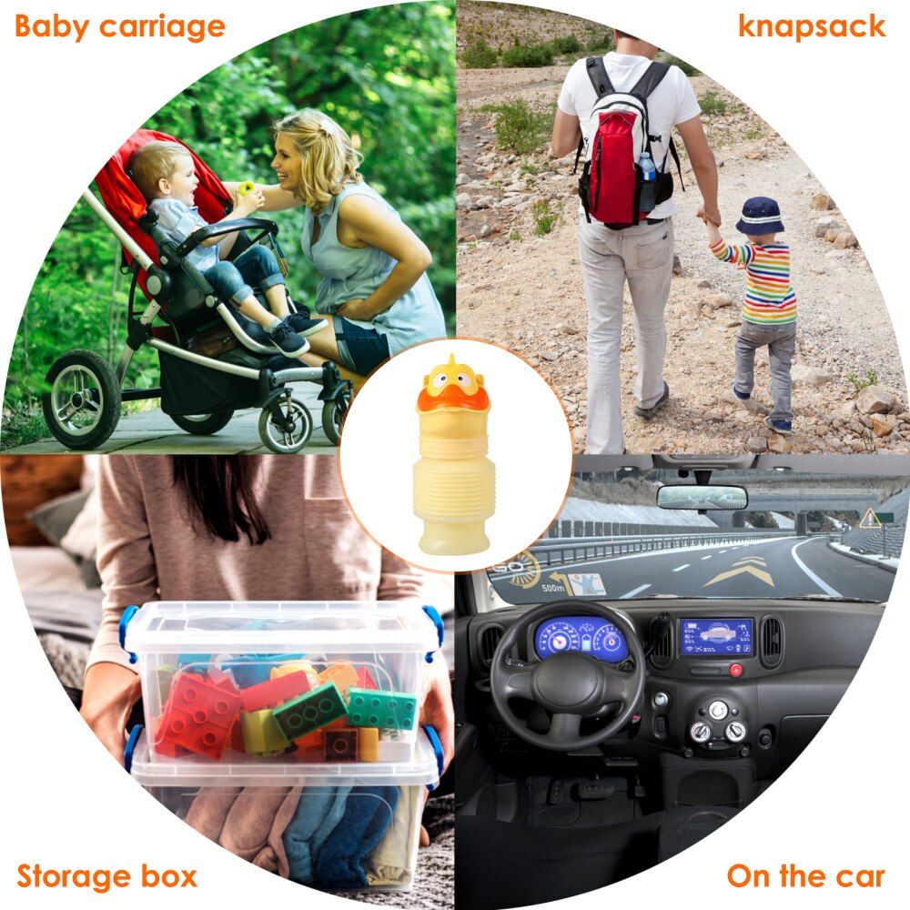 1 Pc Auto Wc unisex Tragbare Reise Urinal freundlicher Wc freundlicher Töpfchen für Camping Reise