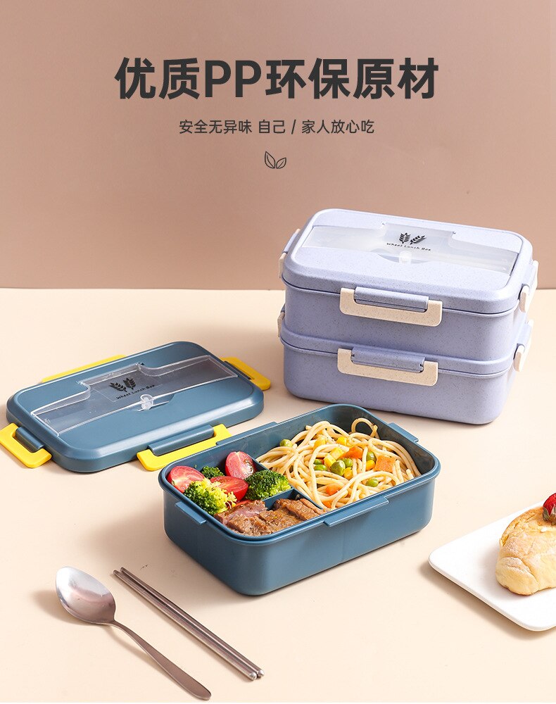 Office worker student lunch box set thermal insulation portable bento lunch box for kids lunch bento lunch box