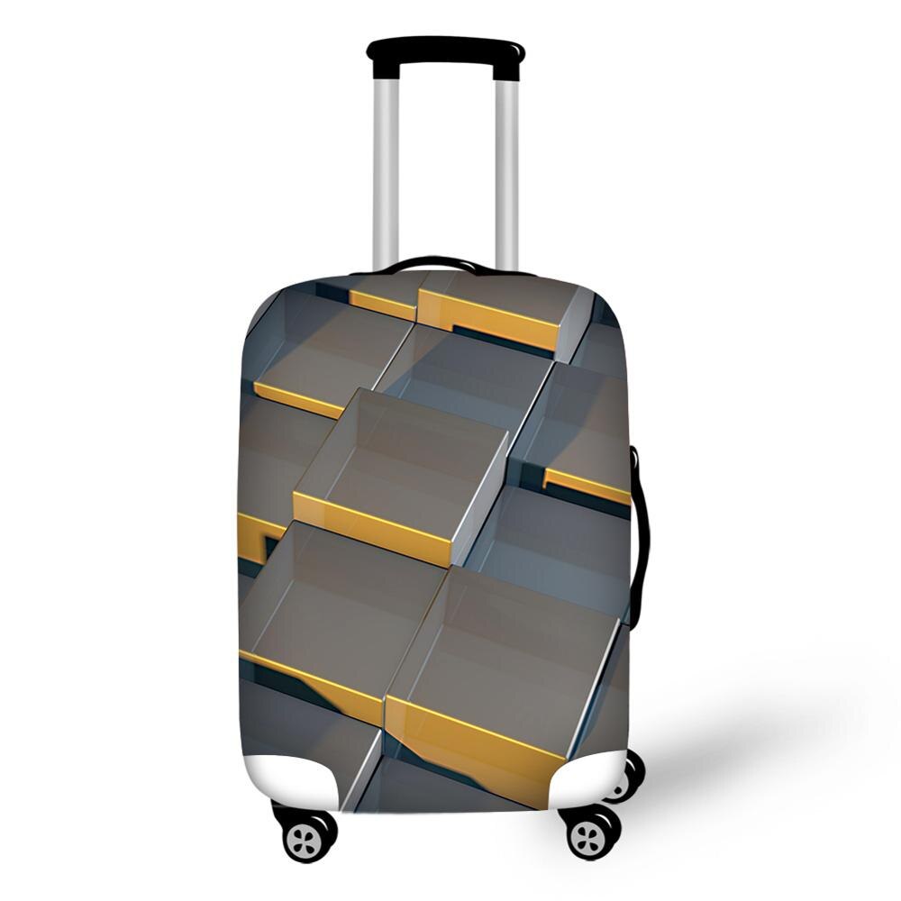 Luggage Cover - Solid Pattern - High Elastic Polyester Spandex - Fits 18"-30" Suitcases: 400 / S