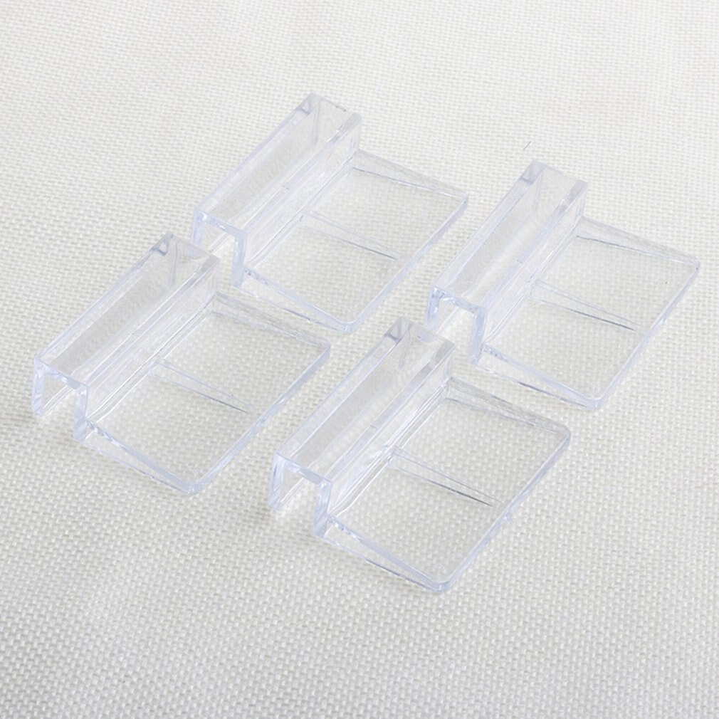 6/8/10/12mm acrílico acuario pecera cubierta fija Clip soporte estante Filtro de lámpara soporte de barril