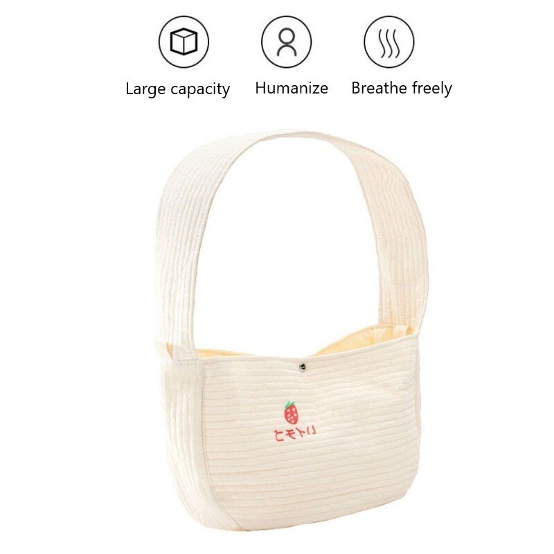 Cat Carrier Bag Portable Kitten Transporter Bag For Small Cats Dogs Outdoor Travel Single Shoulder Pet Backpack Cats Accessories