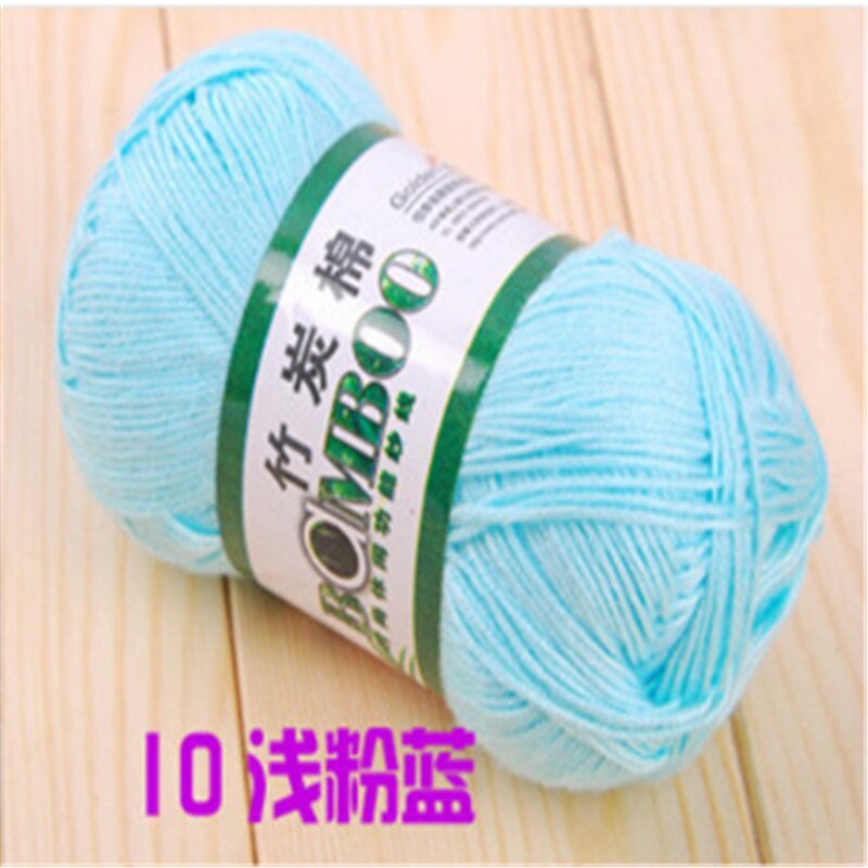 Top kin-friendly Knitting Yarn Natural Bamboo Soft Yarn Cotton Yarn 10 piece per lot: 10