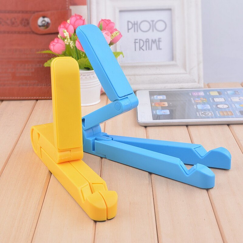 Foldable Phone Tablet Stand Holder Adjustable Desktop Mount Stand Table Desk Support for IPhone 1 2 3 4 Air Pro