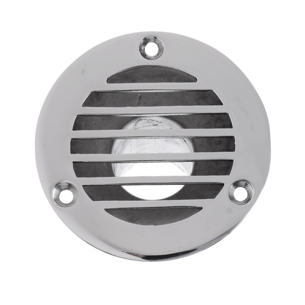 2.95"*1.26" Boat Floor Deck Drain Marine 316 Stainless Steel Polished Finish Fittings For Boat Yacht Deck Drainage Hardware