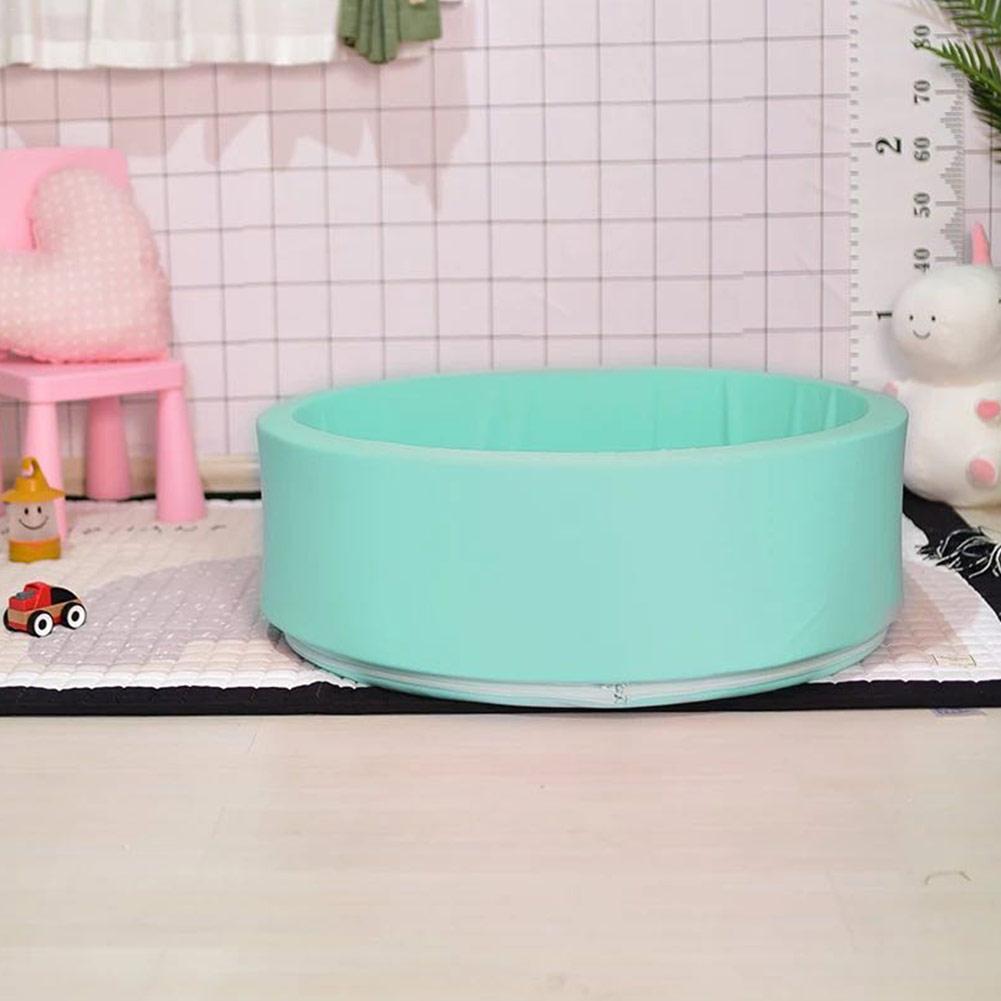 Indoor Soft Comfortable Kids Play Pool Sponge Ocean Deluxe Boby Round Ball Pit Ideal Inflatable Baby Bath Tub