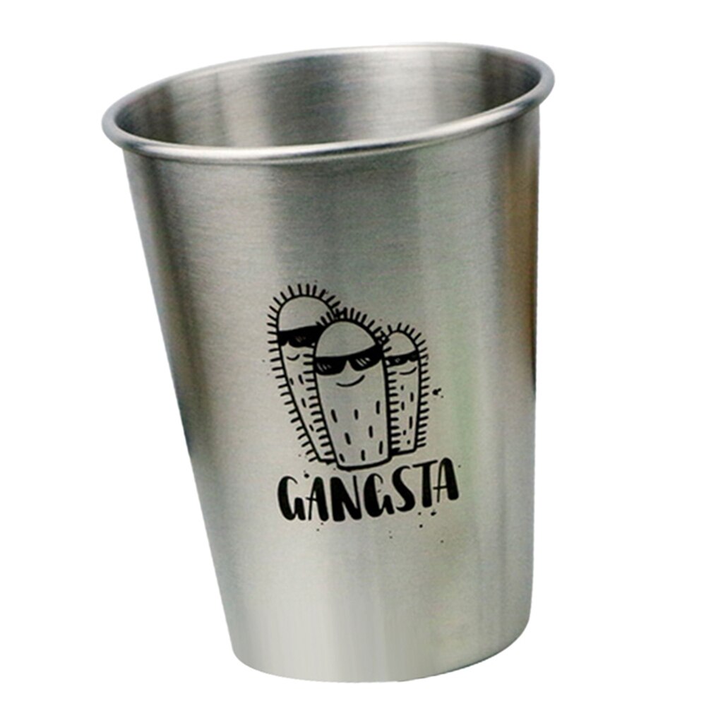 Stainless Steel Pint Cups Metal Cups For Drinking Made of Food Grade Shatterproof