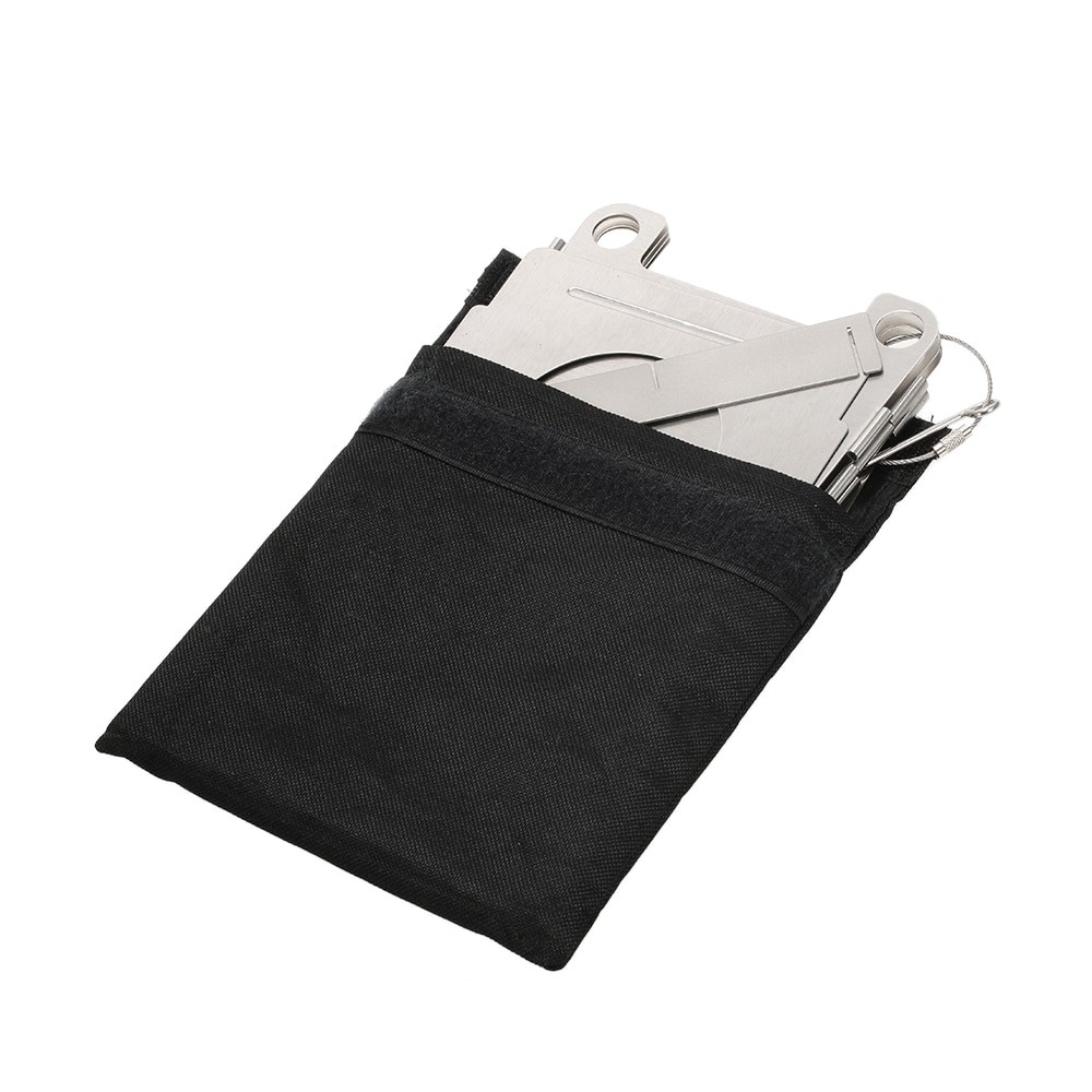 Lixada Outdoor Camping Wood Stoves Folding Pocket Stove Lightweight Portable Stainless Steel Stove Backpacking Cooking Picnic