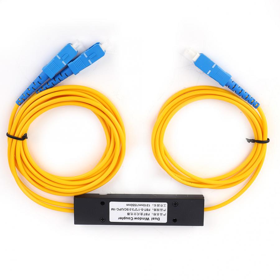 Singlemode Fiber Optic Splitter 1x2 FBT Splitter Module with SC/UPC Interface 1310-1550nm