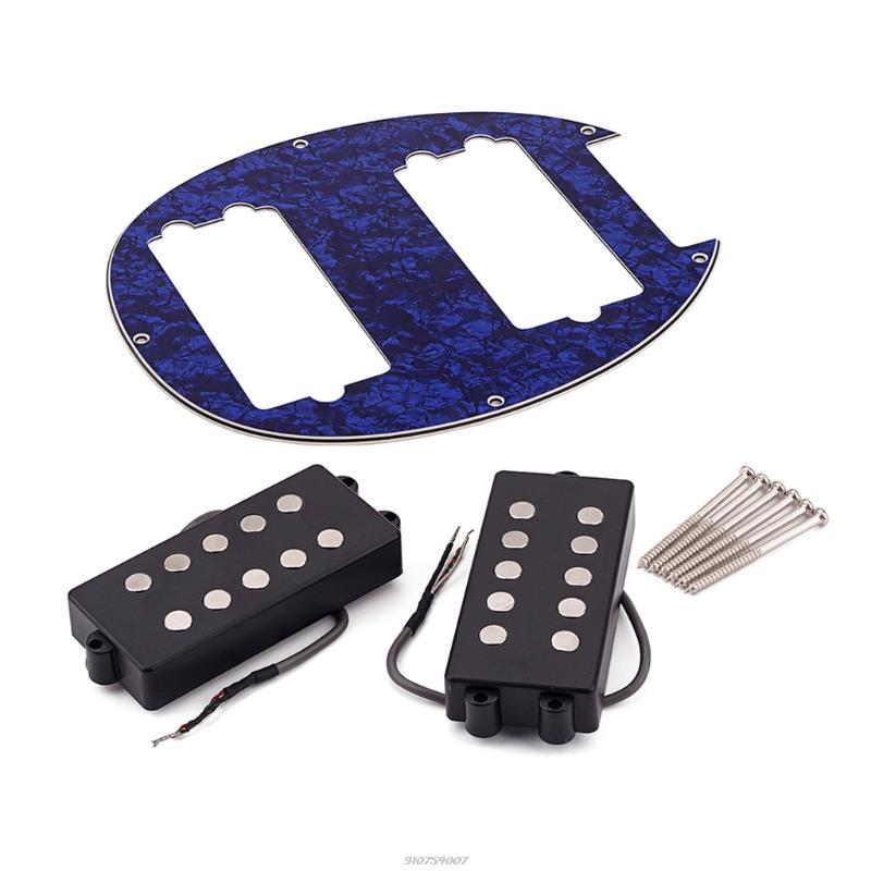 Electric Guitar Humbucker Pickups Humbucker Kits for 5 String Bass Guitar Pickup Replacements Humbucker Accessories