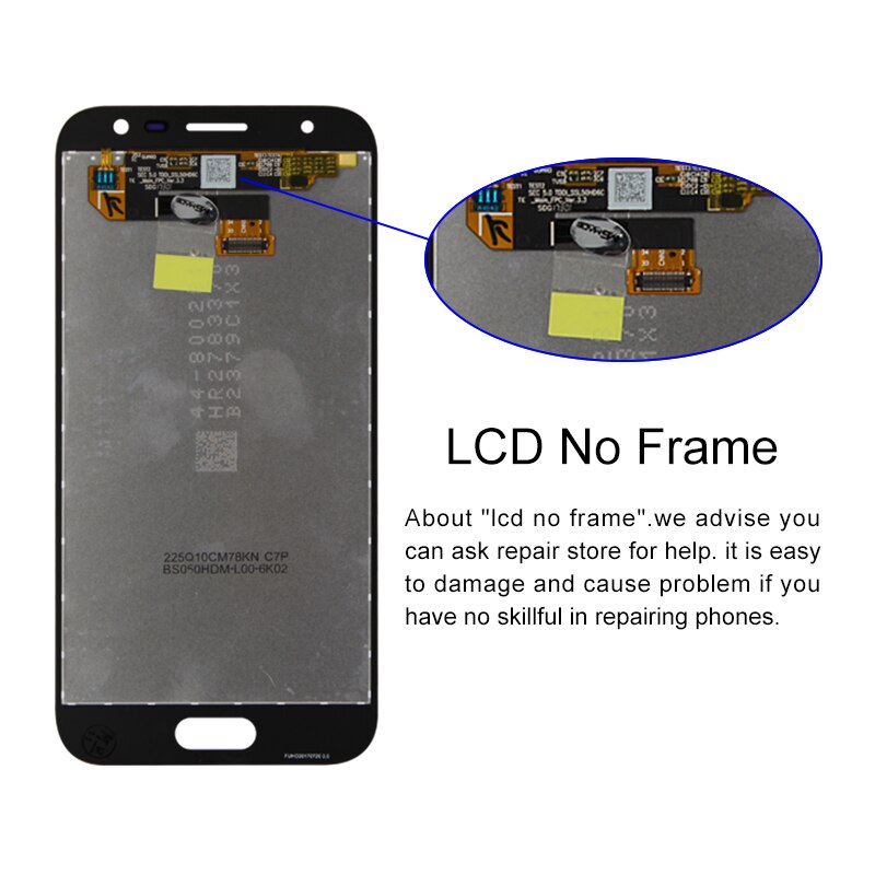 Lcd-display für samsung galaxy  j3 j330  j330f sm-j330g) mit touchscreen-digitizer, ersatzteile für samsung galaxy  j330f/ ds