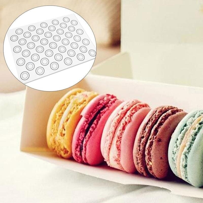 Siliconen bakmat pad bakvorm bakvorm gebakvormpjes antiaanbakvormpjes grote macaron koek keuken voor cake deegmat uitrollen s  x1 n 0