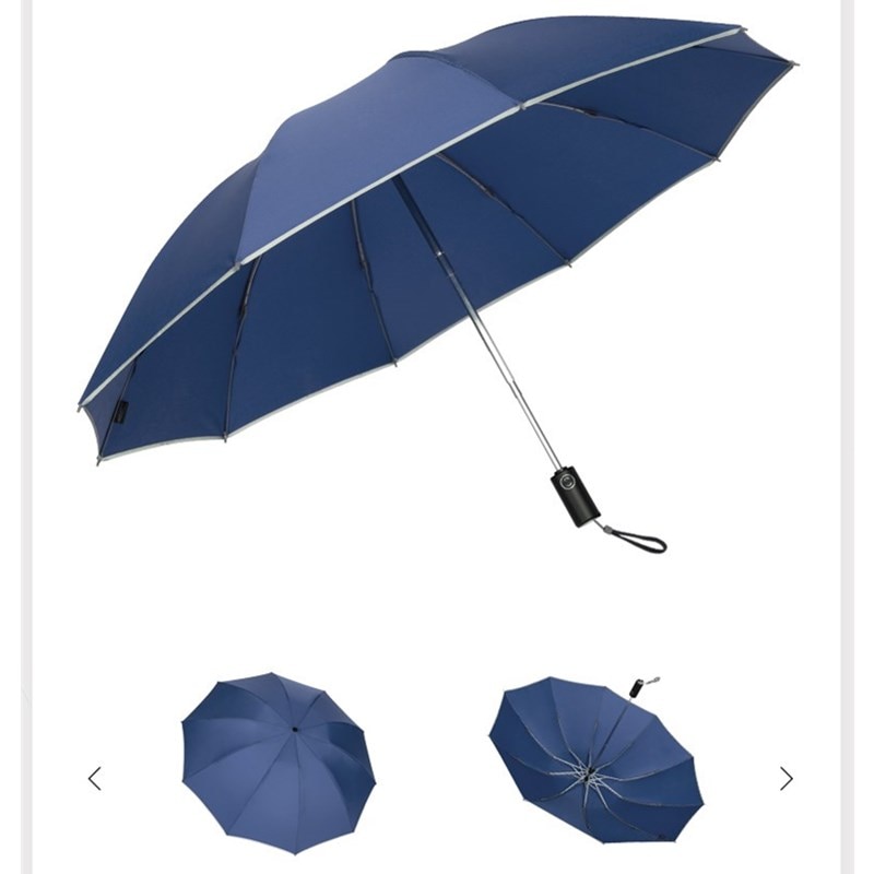 Reflective Big Parapluie Inverse Umbrella For Car Business Foldable Umbrella Rain Men Women Automatic Reverse Umbrellas Strong