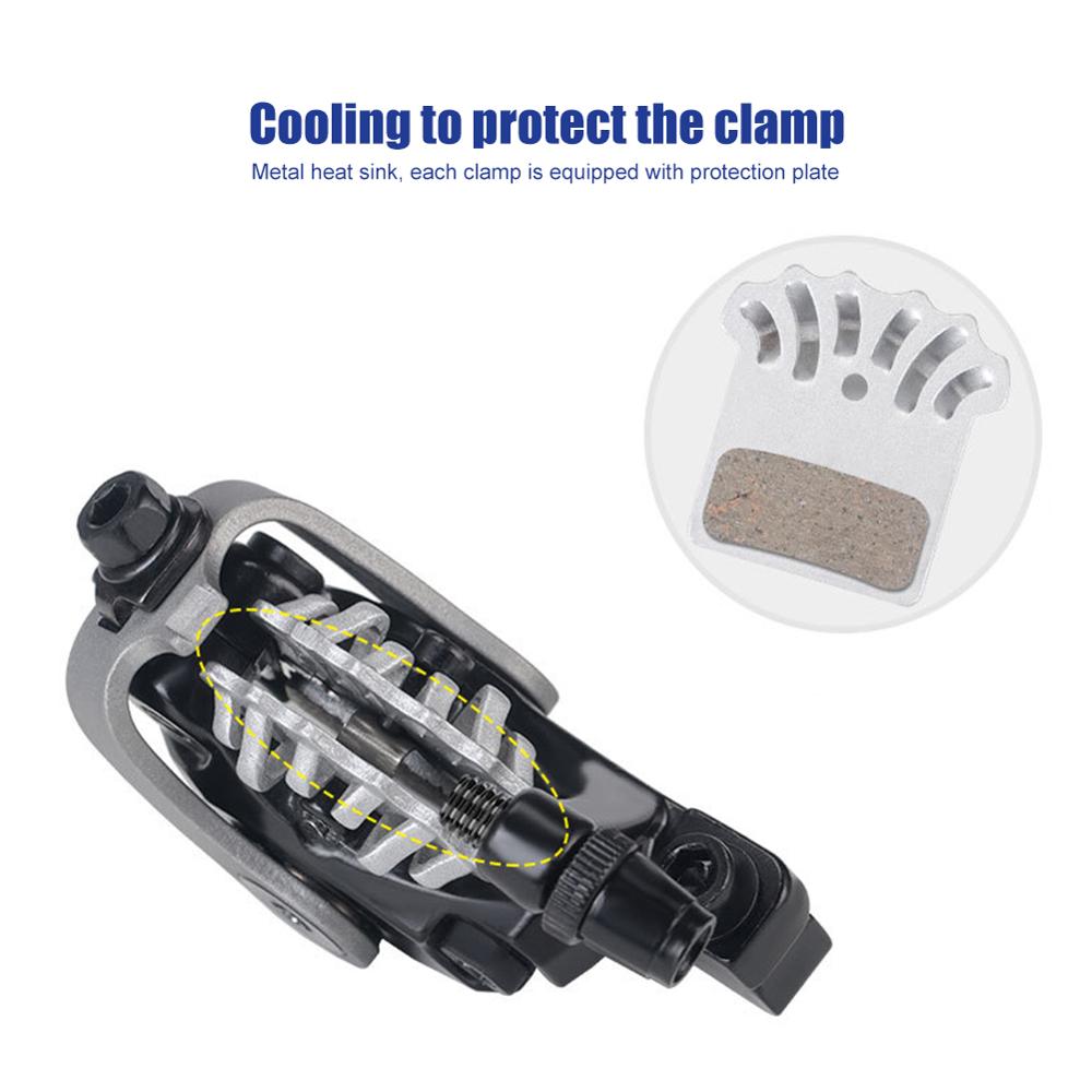 ​Dual Piston Bike Disc Brake Calipers Front Rear Bicycle Disc Brake Pads Outdoor Mountain bike disc brake E-BIKE disc brake
