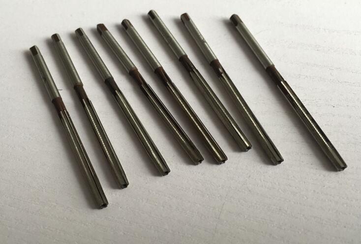 10pcs Straight shank reamer hand reamer 3/4/5/6/7/8/9/10/11/12 mm