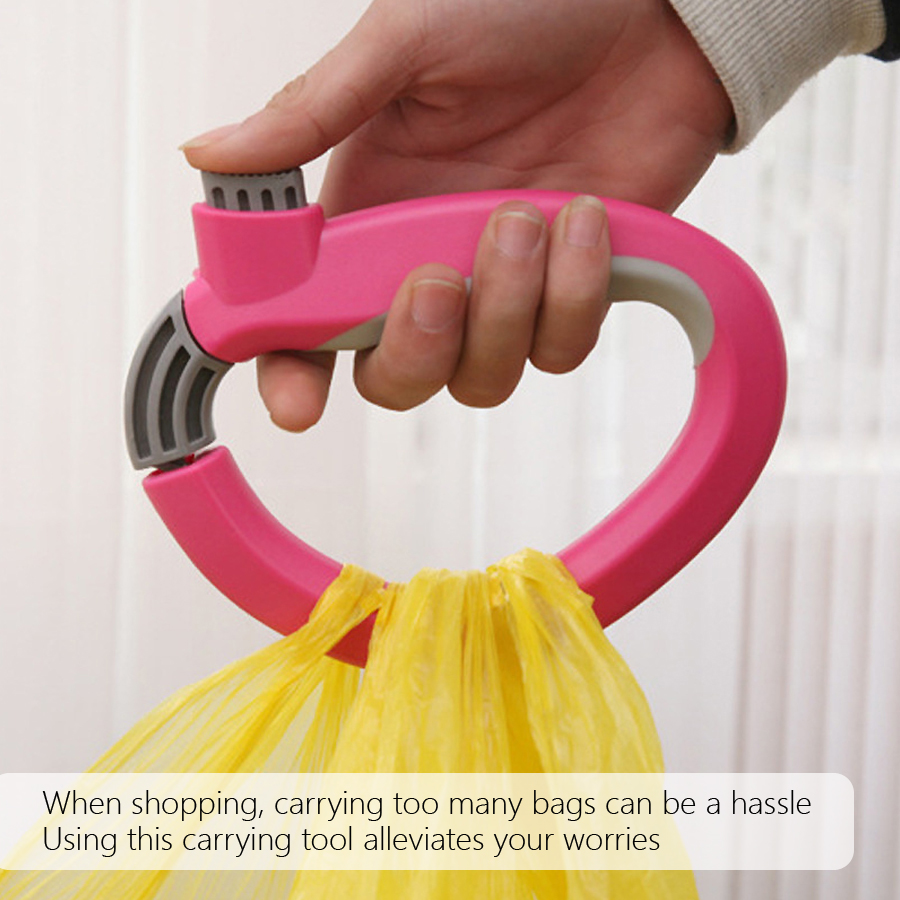 Tashandvatten Draagbare boodschappentas Draaggreephouder Boodschappentashouder Handige tas Draaggreep Gadget