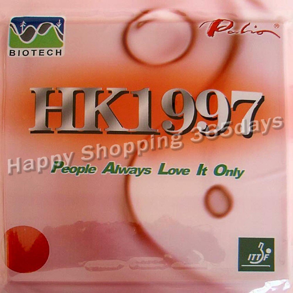 Palio  hk1997 (hk 1997)  (biotech) pips-in bordtennis/pingisgummi med svamp