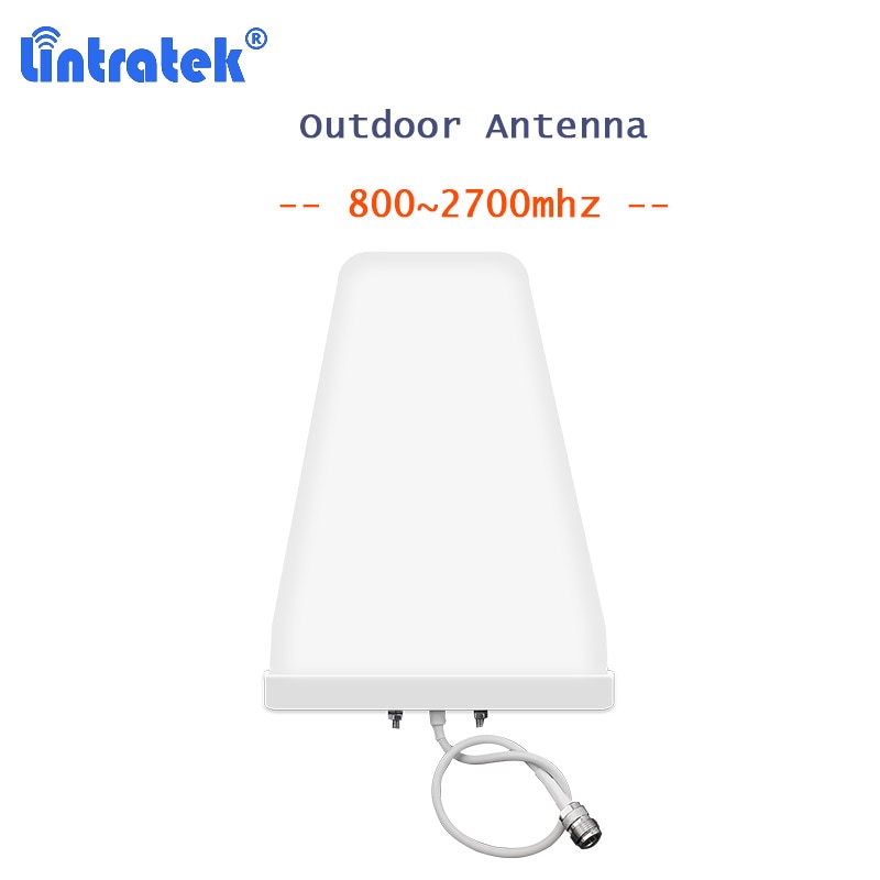 Lintratek udendørs antenne 800 ~ 2700 mhz til signalforstærker gsm 3g 4g cdma 3g wcdma 2100 mhz lpda ekstern antenne signal repeater