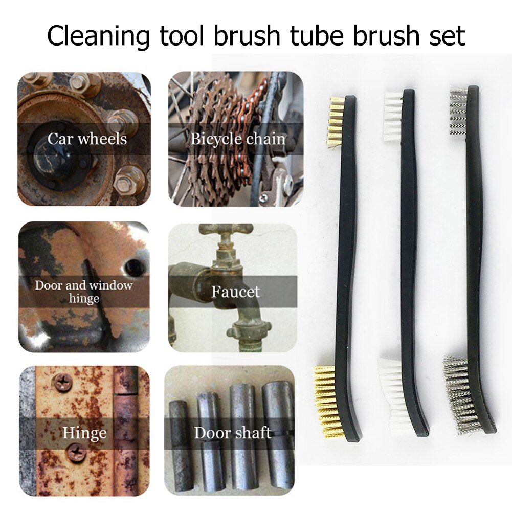 62pcs Steel Wire Rod Brushes with Storage Case Multi-function Copper Wire Hunting Supply Tube Cleaning Brush Kit