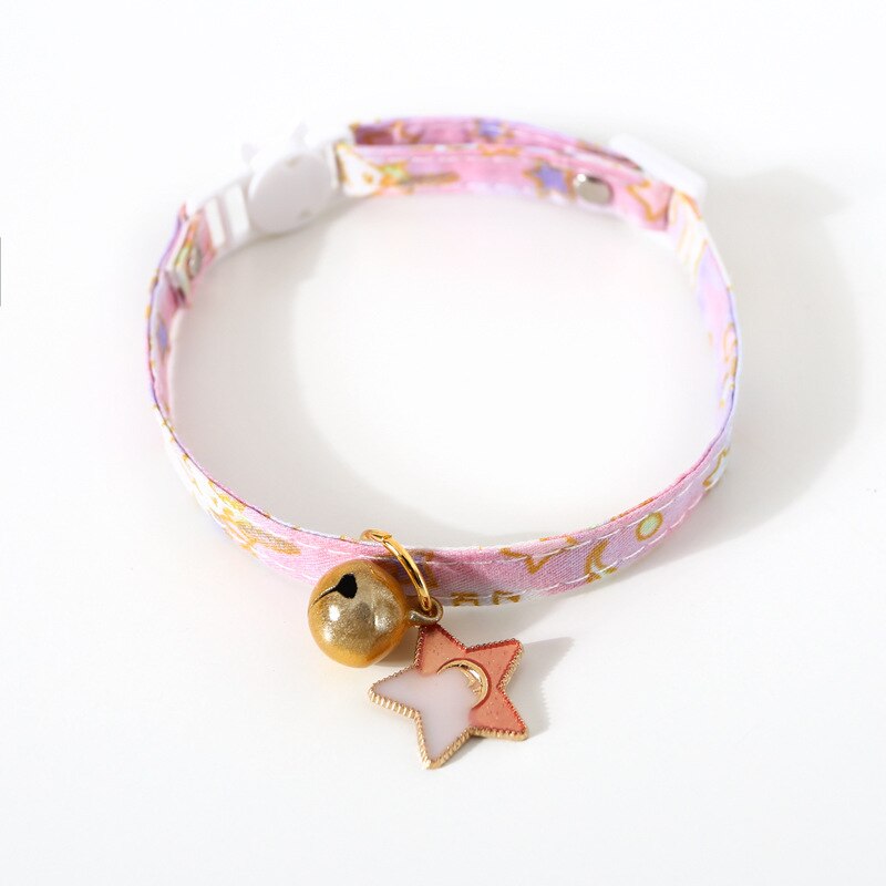 Collar Con Colgante De Luna Y Estrella Para Gato, ... - Grandado