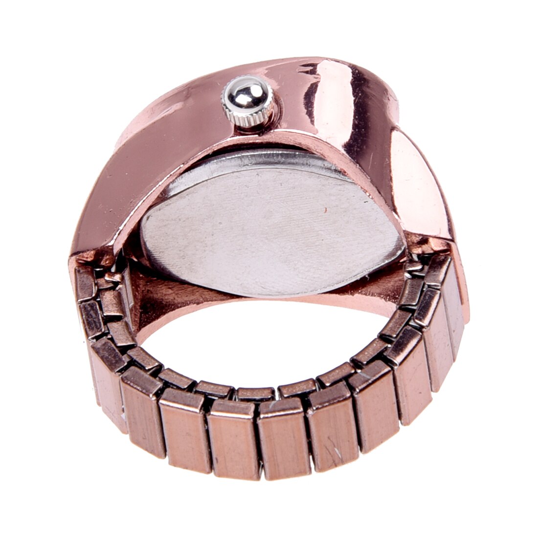 20mm bague montre doigt montre bague or Rose