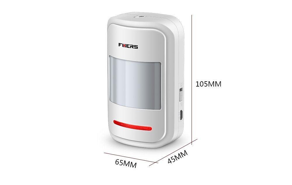 Fuers P819 433mhz Wireless Sensor PIR Motion Detector For WIFI GSM G18 W18 G95 Home Security Burglar Alarm System