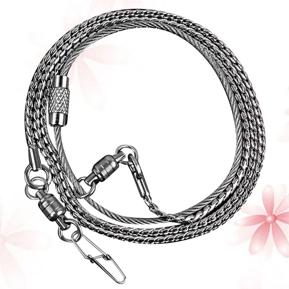 Tobillera de cadena de acero inoxidable, tobillera de Metal, tobillera antideslizante, tobilleras duraderas para pájaros, cacatúa, mascota, loro (tamaño 4 Ch fino