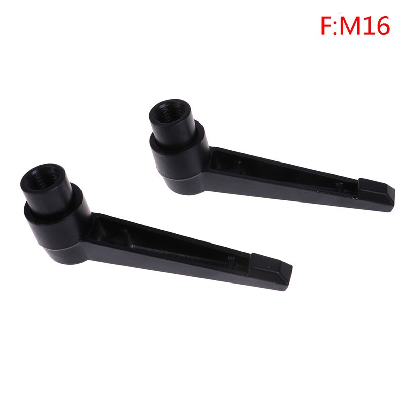 2 stk  m5 m6 m8 m10 m12 m16 spændehåndtag maskiner justerbart håndtag: F