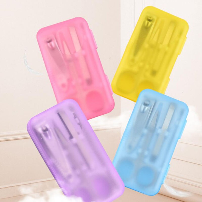 Conjunto de ferramentas profissionais para manicure, kit de ferramentas de manicure para profissional, 4, pçs/set