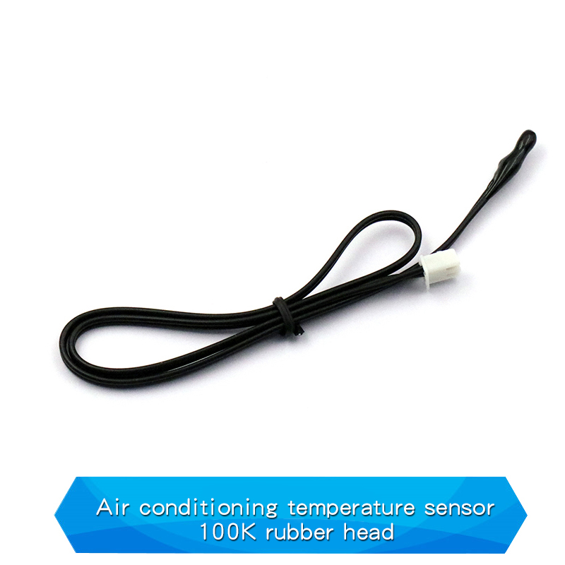 2 Stück Klimaanlage Temperatur sensor 5k 10k 15k 20k 25k 50k 100k Conditioner Rohrs ensor Gummi kopf Kupfer kopf: WHITE