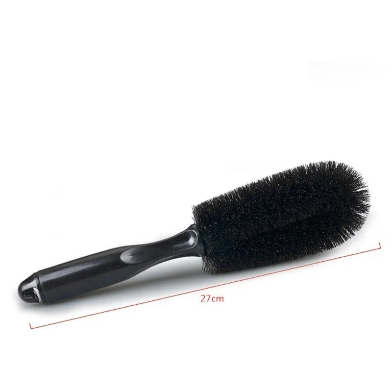 1 Pcs Bicycle Washing Cleaning Tool Wheel Tire Rim Scrub Brush Car Brush Tool Bike Multitool Accessories: black