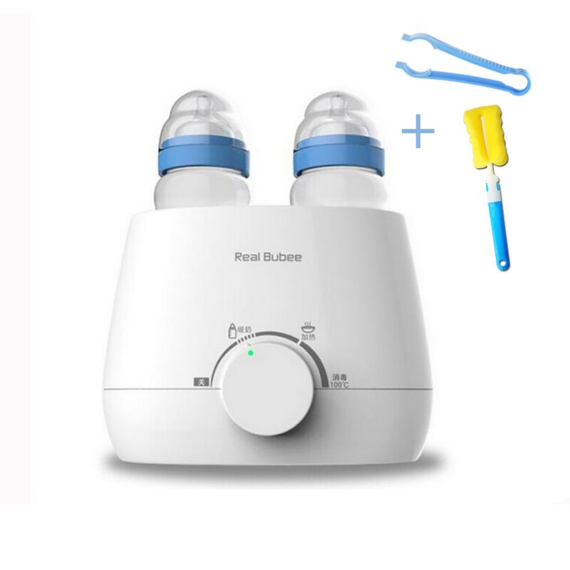 Electric Baby Bottle Warmer Double Infant Bottle Sterilizer Baby food Warm Universal Heater BPA Free Baby Care Products