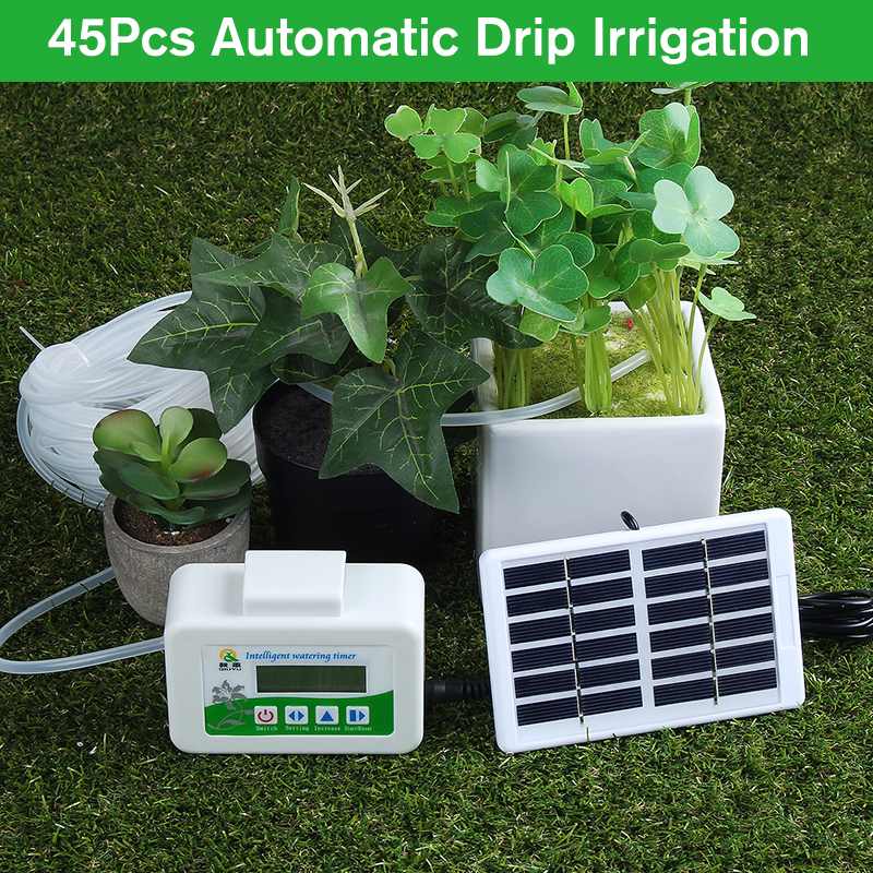 Solar Automatische Plant Watering Systeem Elektronische Watertimer Tuinirrigatie Controller