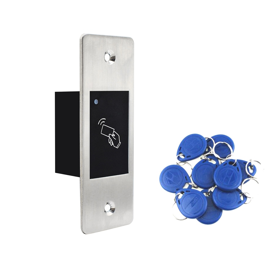 Outdoor Standalone Metal Door Lock Biometric Fingerprint Access Control Scanner RFID 125KHZ Embedded Reader 3000user