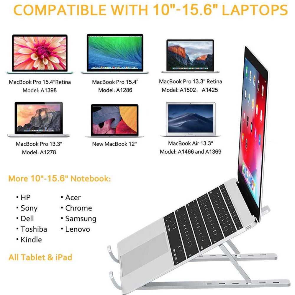 Laptop Halfter Steht Für Laptop Kühlung Winkel Einstellung Tragbare Ständer Für Computer Komfortable Höer Tisch Für Laptop Gestell