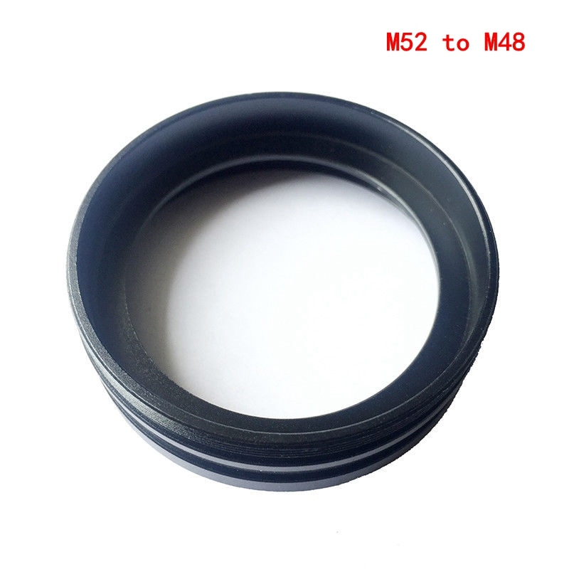 M52 to m42/m52 to m48/m48 to m48/m48 to m42 x 0.75- tråds objektivadapterring för stereomikroskop