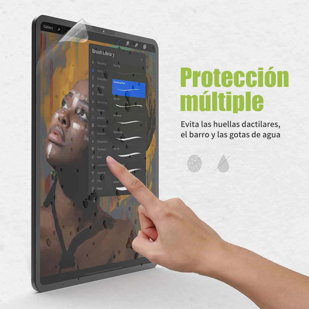 Protecteur d'écran, Film mat comme un papier pour Apple iPad 9.7 Air 2 3 4 10.5 10.9 Pro 11 10.2 7e génération