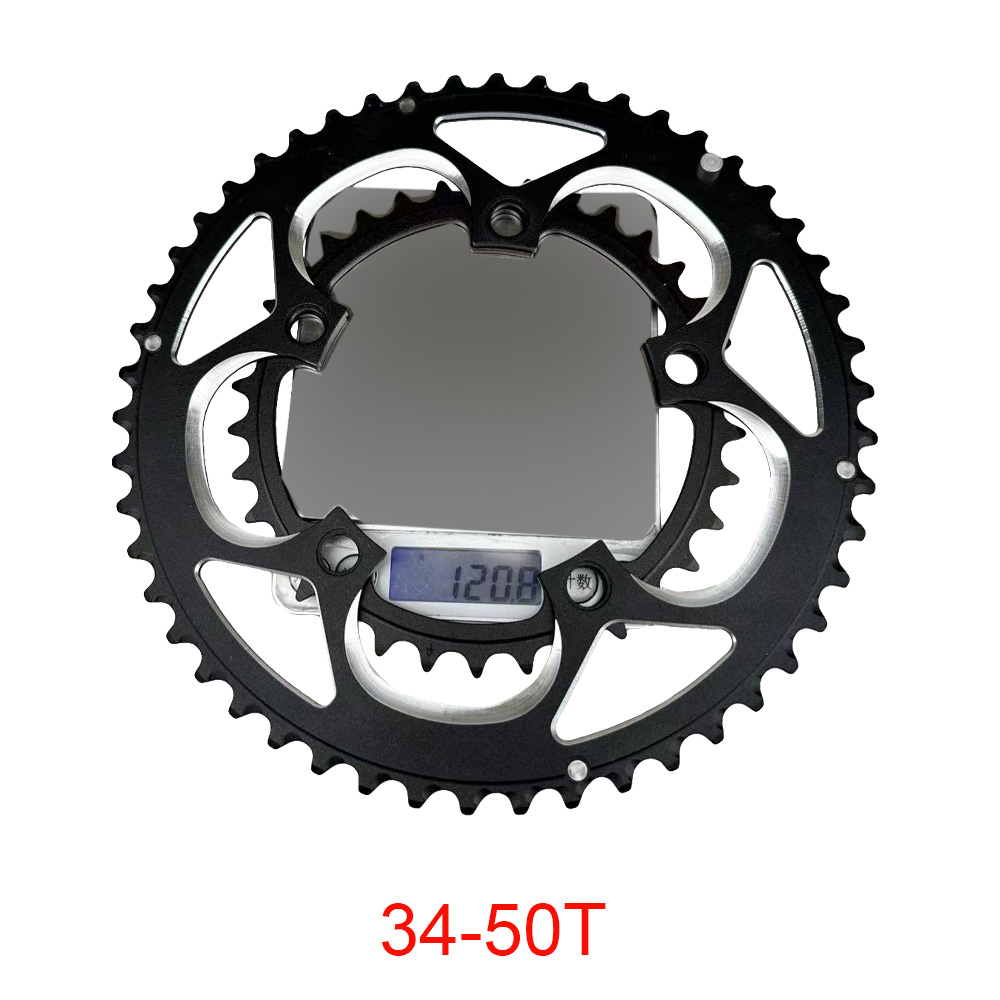 110BCD 50T 34T Ster voor SRAM FSA Kettingblad Road Fiets Kettingwiel 110mm Kroon Dubbel Kettingblad 9/10/11/12 S Tandwiel Fietsonderdelen