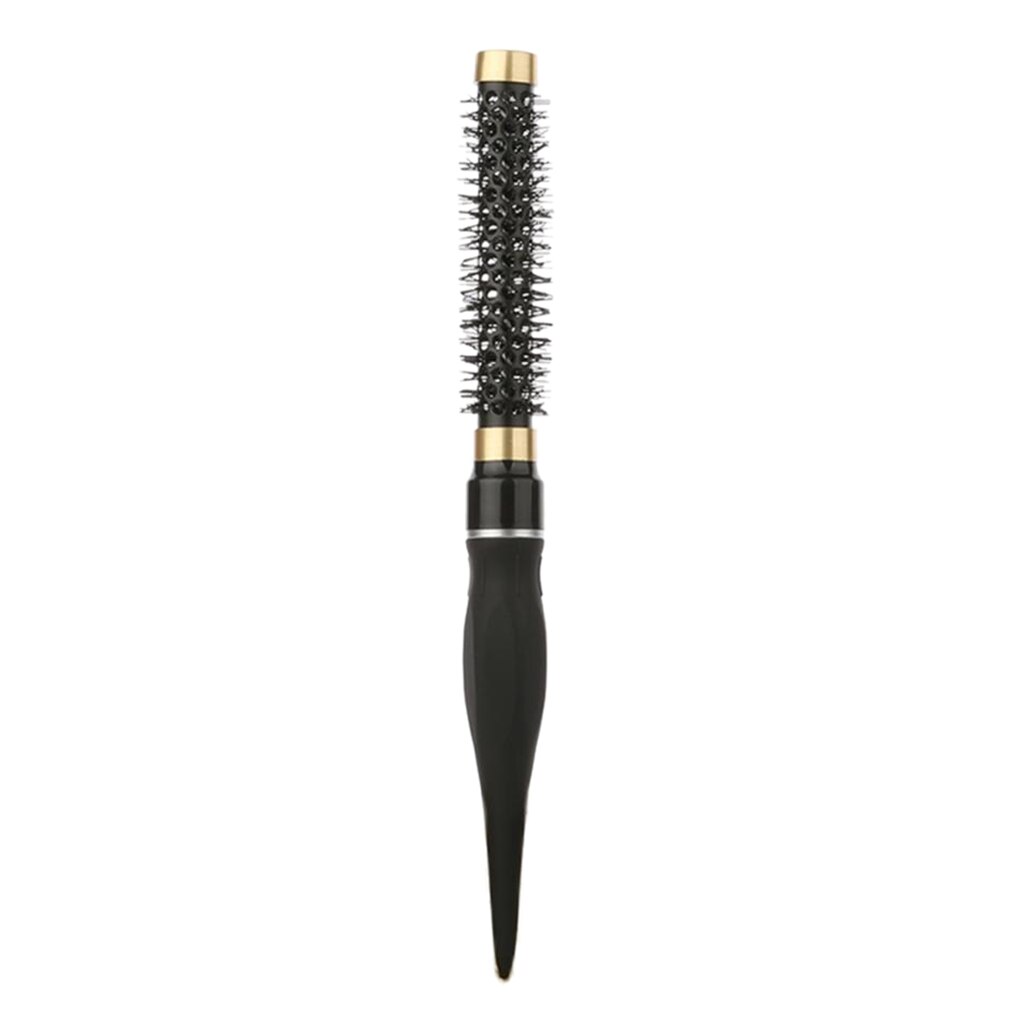 Anti-Static Ceramic Round Styling Hair Brush For Blow Drying Silky Smooth Hair