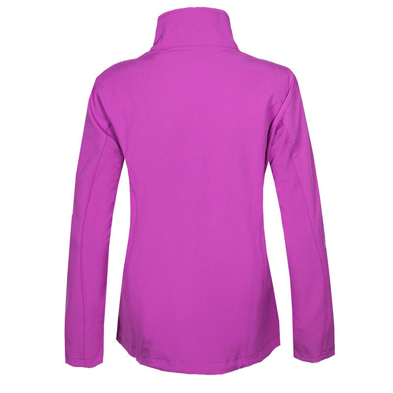 Vinter efterår vandafvisende åndbar softshell jakke kvinder vindjakke udendørs sport vandreture fleece liner chaquetas mujer
